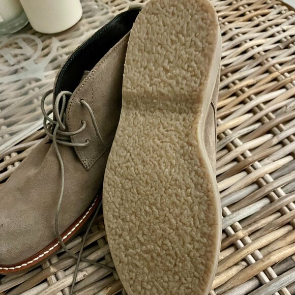Nordstrom Chukka Boot Tan Sand  SUEDE 7M - Picture 4 of 9